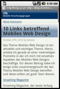 Wordpress Mobile Pack Android