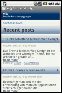 Wordpress Mobile Pack Android