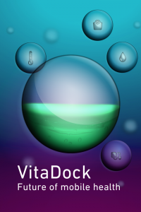 Screenshot der VitaDock App von Medisana