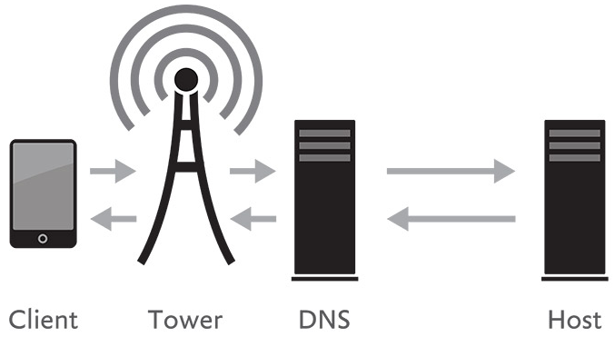 DNS-Request Mobile